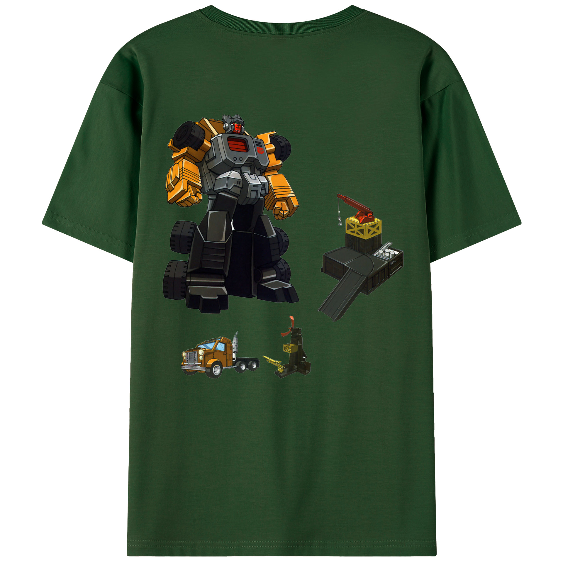 （画像用）  綿100％半袖Tシャツ（背面プリント）